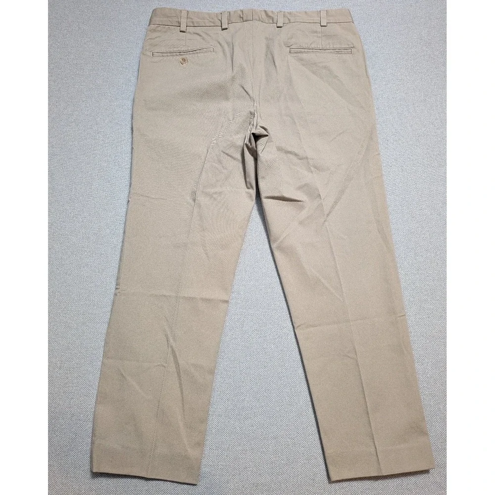 Bills Khakis Men's 36x29 Beige Cotton Chinos Flat Front Slim Fit Tan Khaki